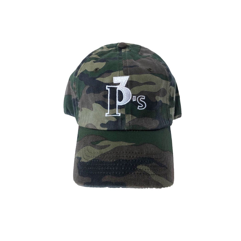 "The Logo" Camo Dad Hat - 3 P's Clothing 